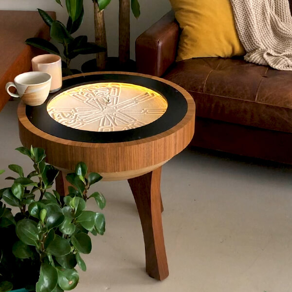Hardwood Side table