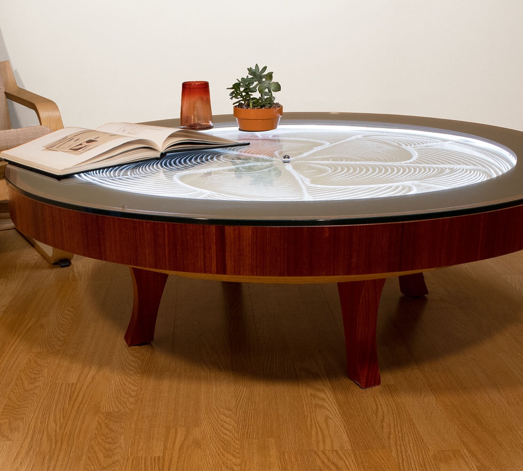 Table basse en bois dur