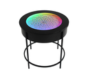 Metal Side Table Black