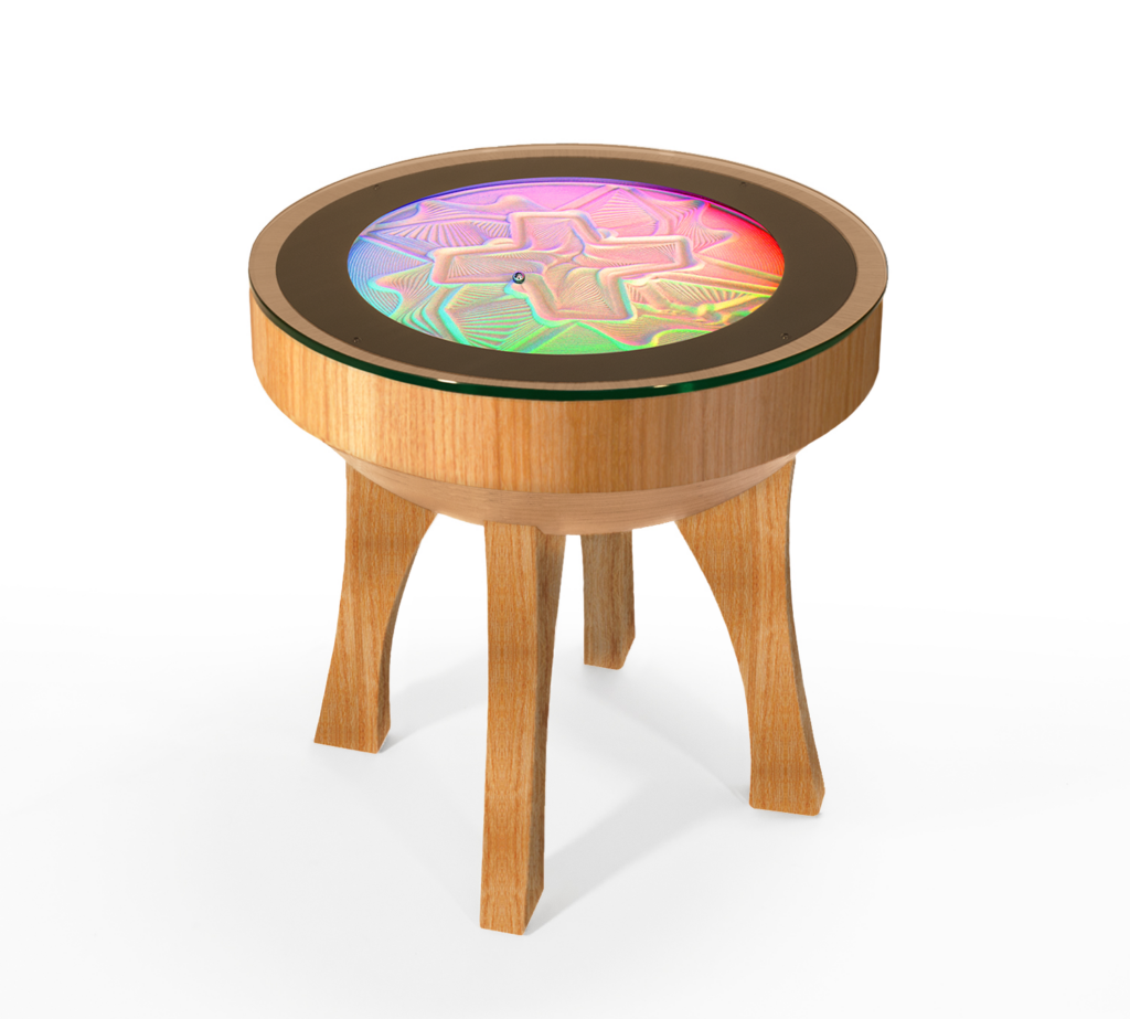 Table d'appoint en bois massif